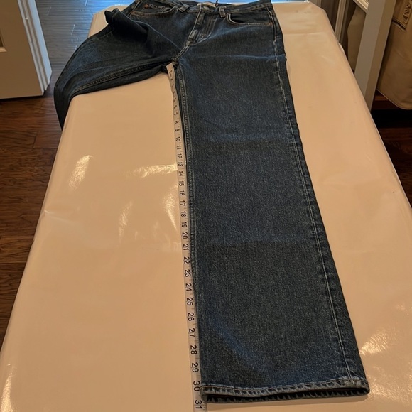 Los Angeles Atelier & Other Stories Straight High Rise Size 29 - Picture 7 of 16